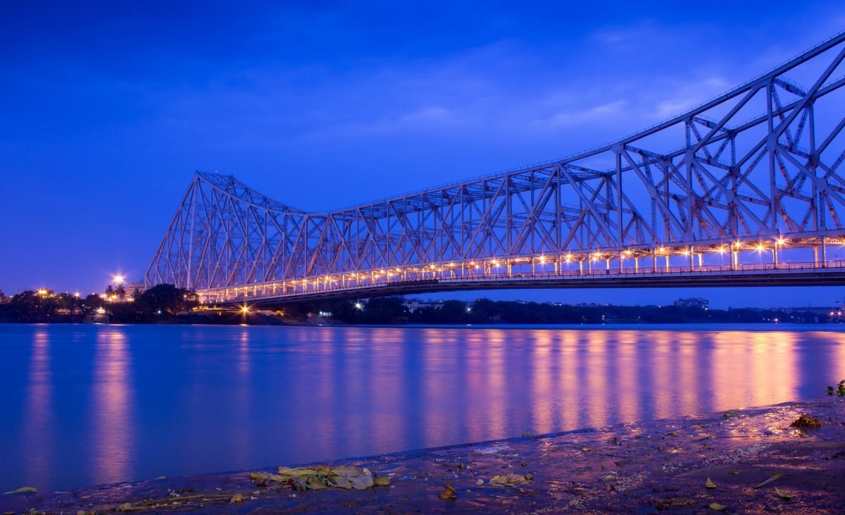 Howrah Bridge at Night